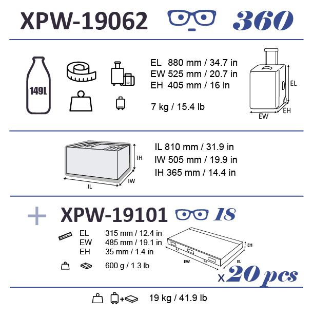 XPW-19062 CRUISER MAX 360 OPT BLACK - Exploris